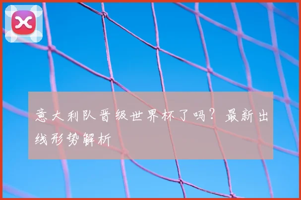 意大利队晋级世界杯了吗?最新出线形势解析